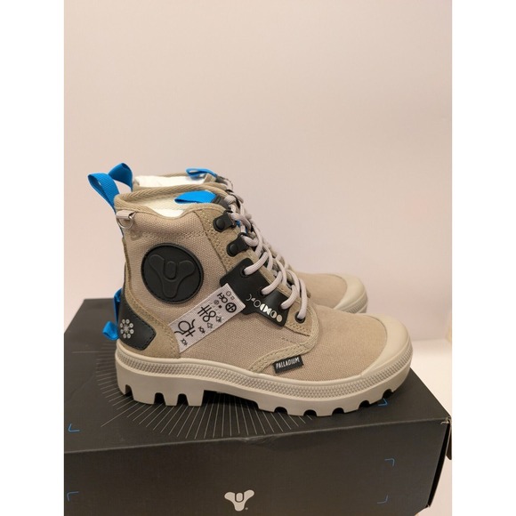 Palladium Destiny X Pampa Witch Queen Dune Boots Mens Sz 3.5‎ M Womens 5 Unisex - Picture 1 of 7